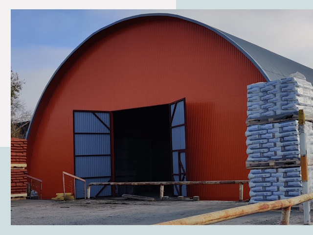 Полукруглые ангары по цене от 621 руб. в Луховицы