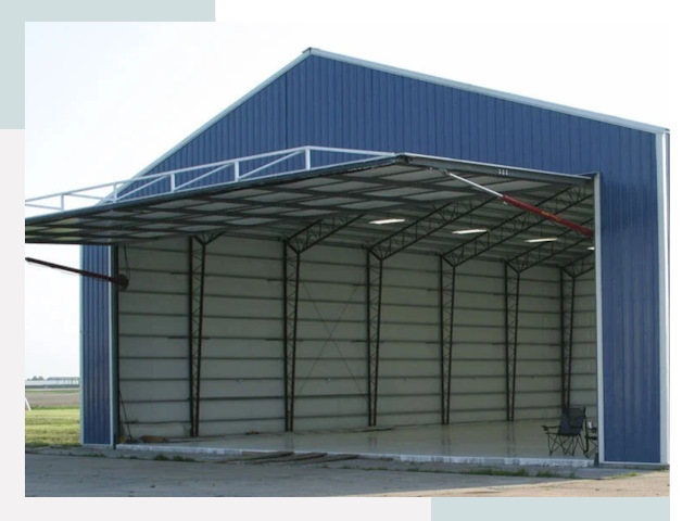 Прямо стенные ангары в Луховицах