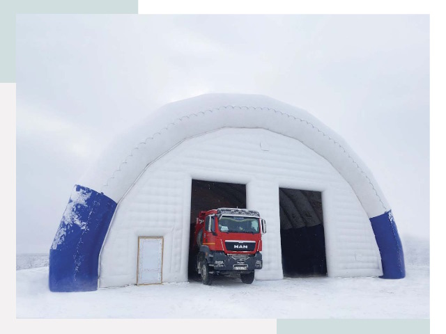 Мобильные ангары в Луховицах