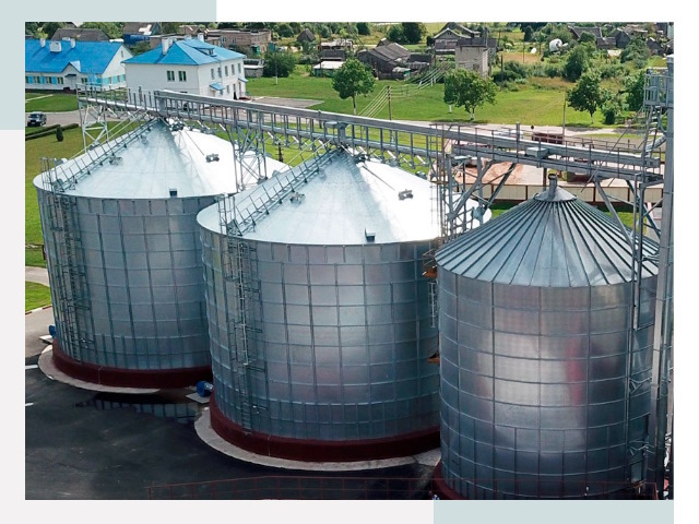 Металлические силосы в Луховицах