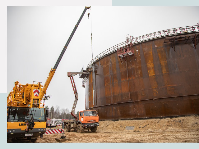 Монтаж резервуаров в Луховицах от 621 руб. за м³