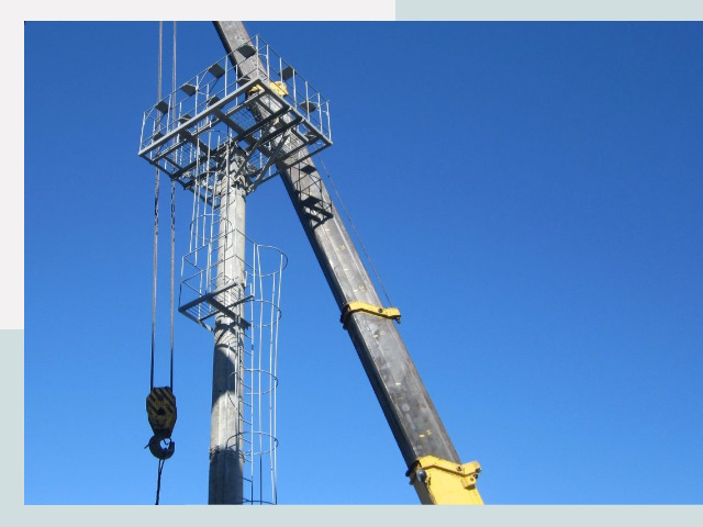 Монтаж осветительных мачт в Луховицы от 621 руб.