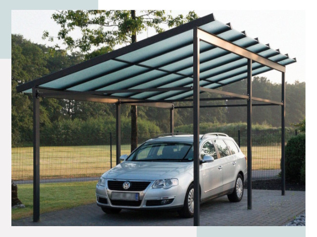Навесы для автомобилей в Луховицах