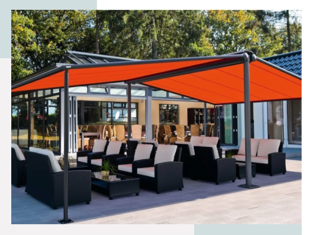 Навесы для кафе и ресторанов в Луховицах