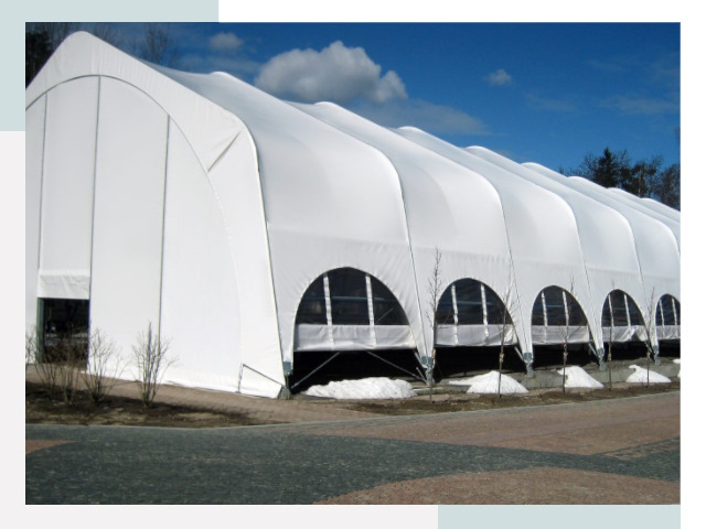 Каркасно-тентовые сооружения в Луховицах