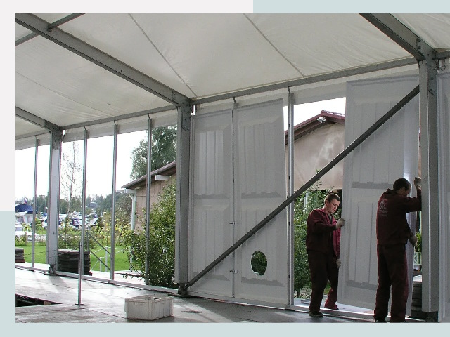 Быстро сборные шатры в Луховицы от 621 руб. за м²