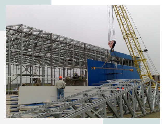 Монтаж ангаров в Луховицах