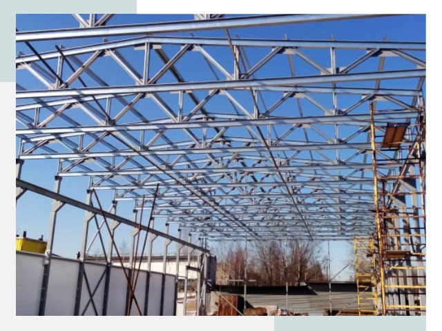 Металлокаркасы для складов в Луховицах